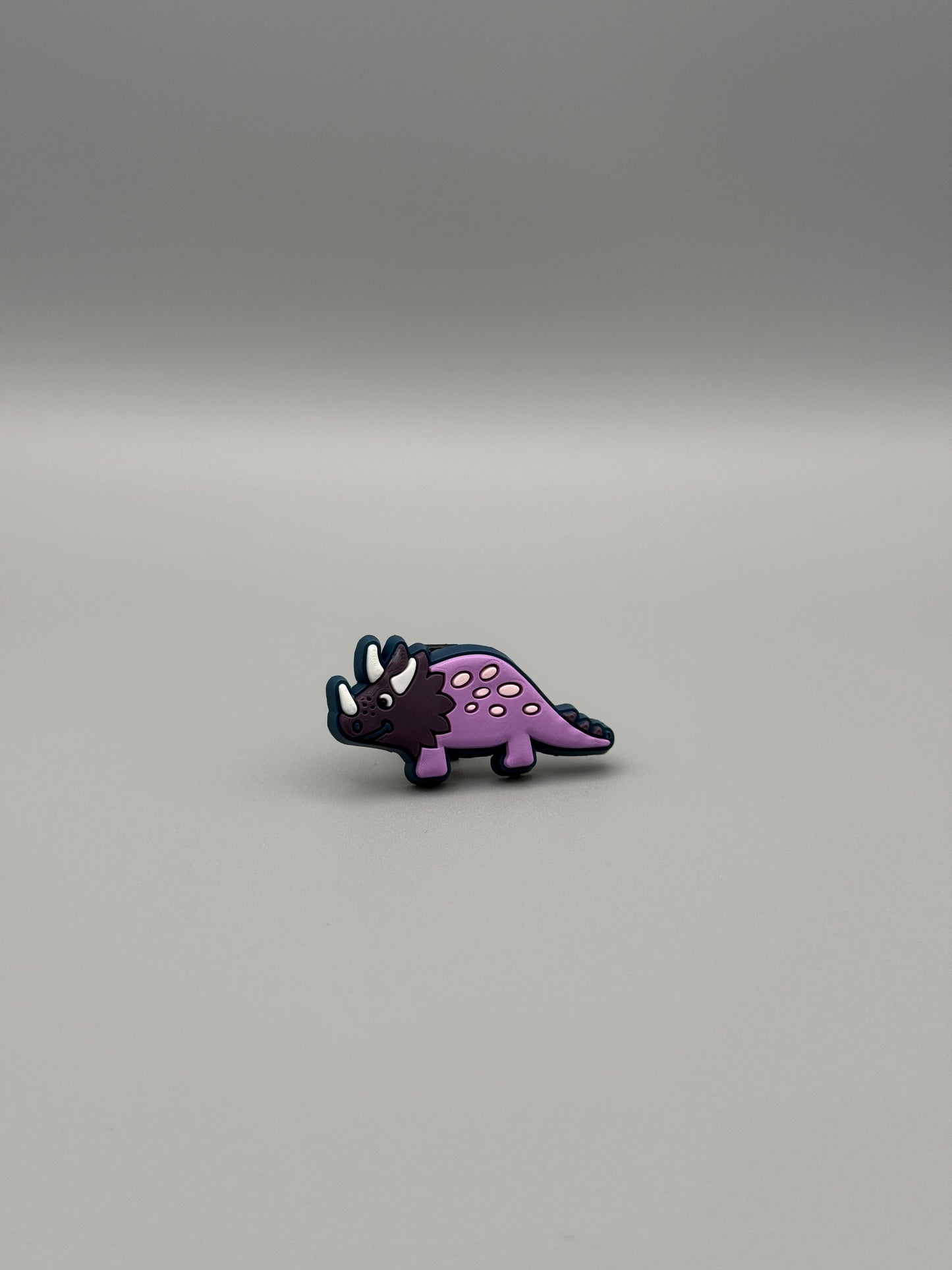 Sneaker Charm Dinosaurier Lila